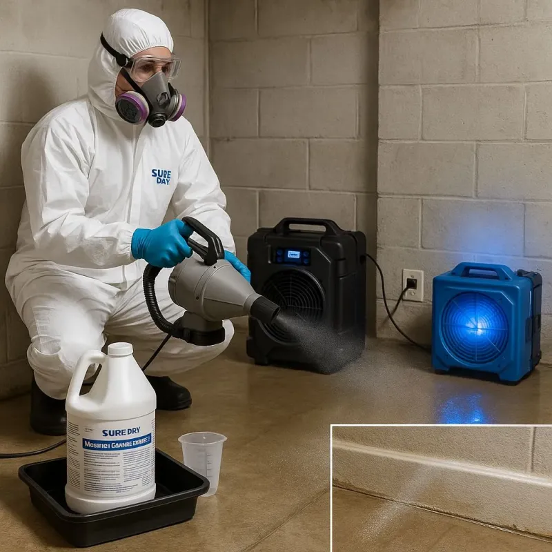 Sanitization and Odor Removal process in Stallion Springs, CA
