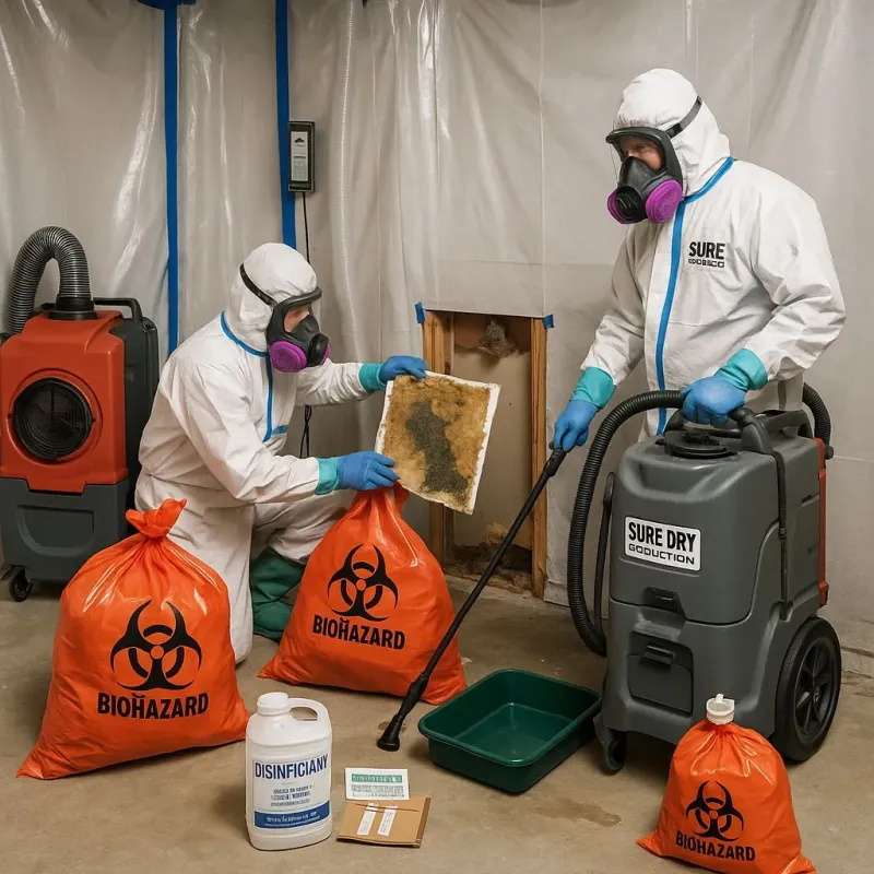 Contaminated Water Handling Protocols process in Stallion Springs, CA