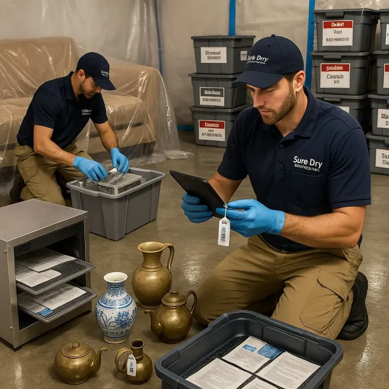 Content Protection and Restoration process in Stallion Springs, CA